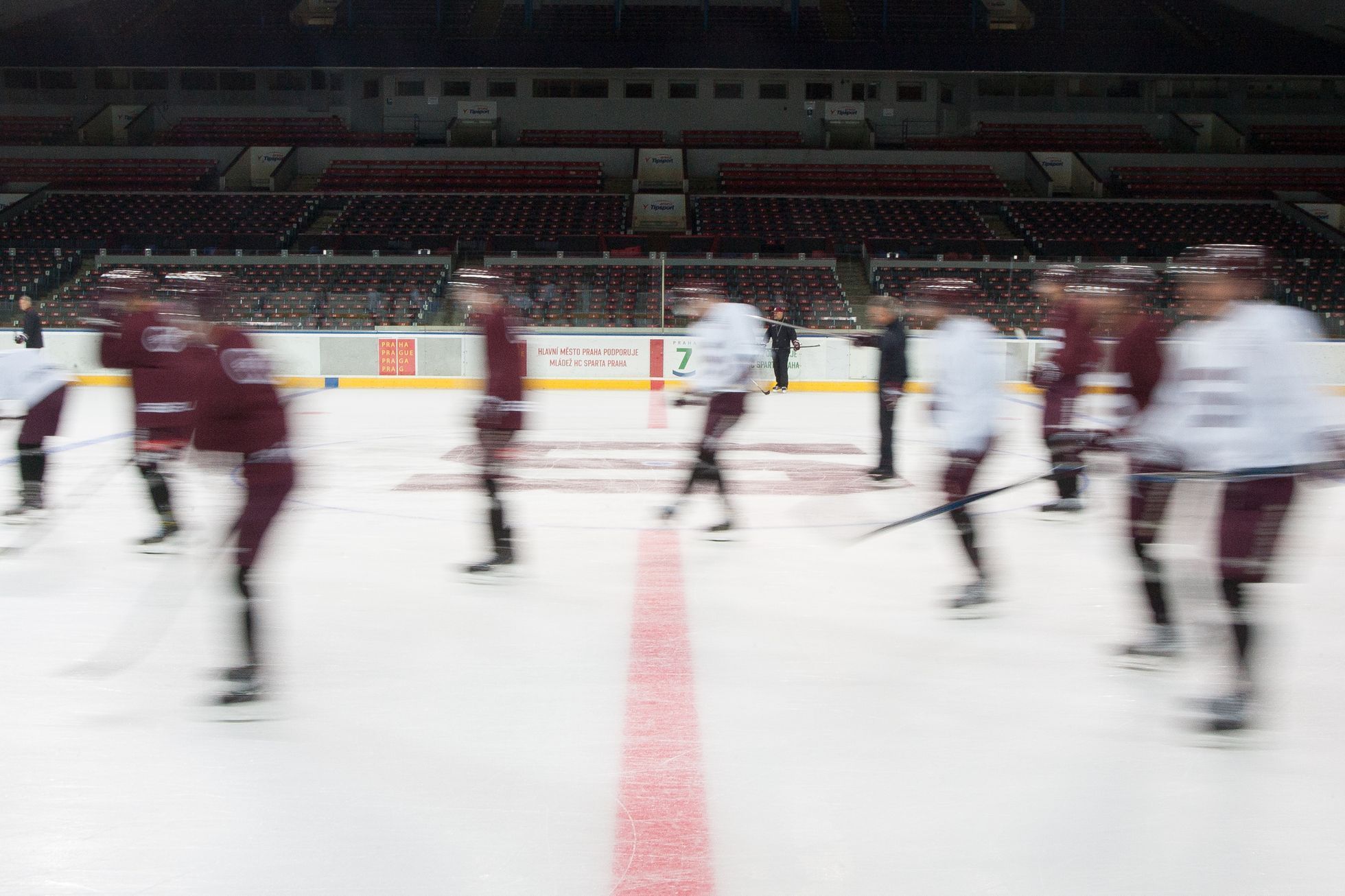 První trénink HC Sparta před sezonou 2016-17