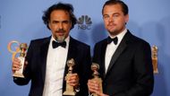 Alejandro González Ińárritu a Leonardo DiCaprio získali ceny za film Revenant Zmrtvýchvstání.