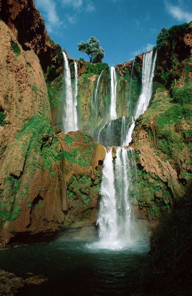 Obrazem: Nejkrásnější vodopády světa / Ouzoud Falls