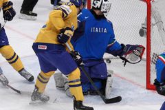Švédové mají jisté čtvrfinále, Italy přejeli 4:0