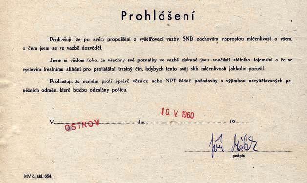 Foto / Výročí 100. let Československa – 5. díl  Amnestie z roku 1960