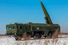 Ruský mobilní taktický raketový systém Iskander.
