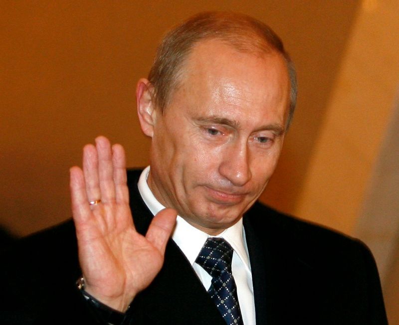 Putin volil v Moskvě, prosinec 2007