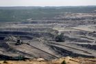 Turów, polsko, uhlí, důl, povrchový lom