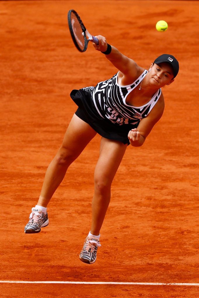 Ashleigh Bartyová ve finále French Open 2019