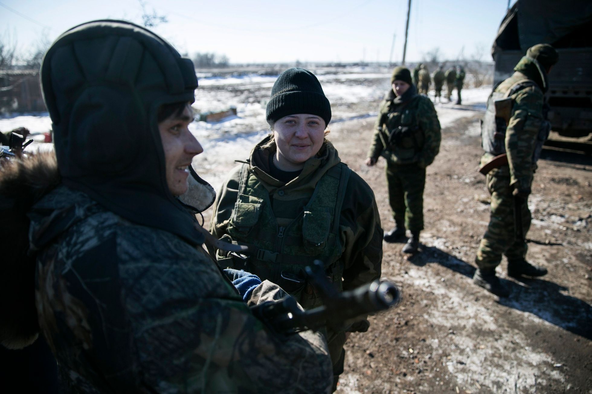 Ukrajina - separatisté - 15. února
