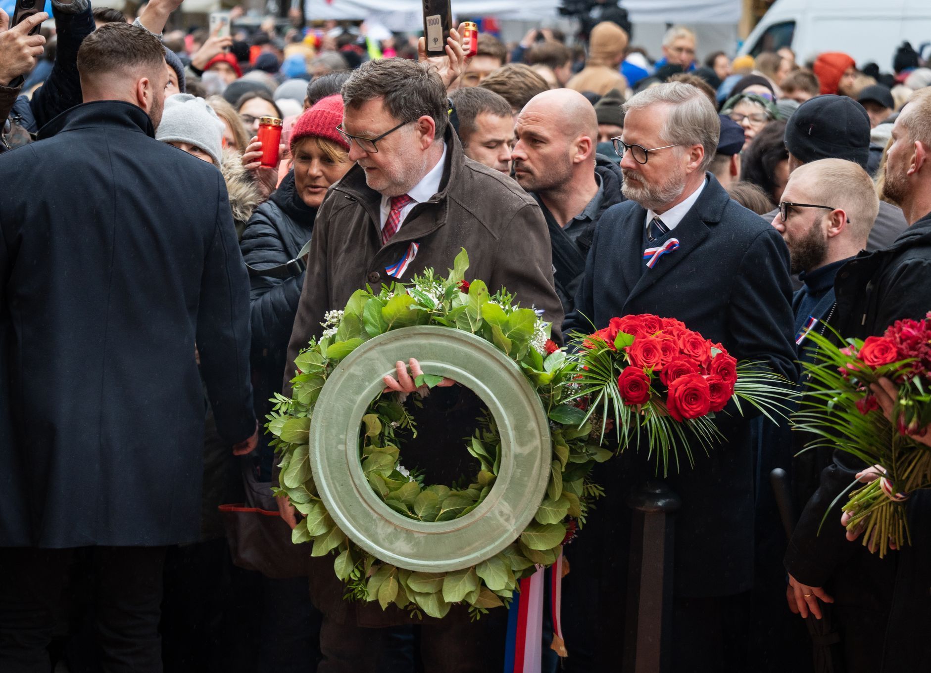 Národní třída, 17. listopad, Praha, státní svátek
