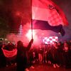 Chorvatští fanoušci v Záhřebu sledují zápas o 3. místo na MS 2022 Chorvatsko - Maroko
