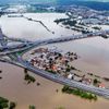 Povodně červen 2013, soutok Berounky a Vltavy