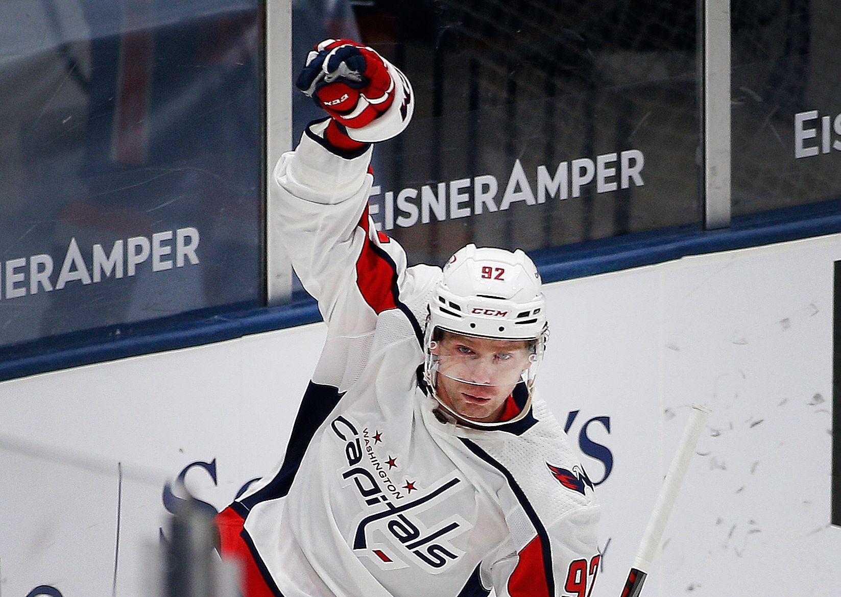Jevgenij Kuzněcov v dresu Washingtonu NHL hokej