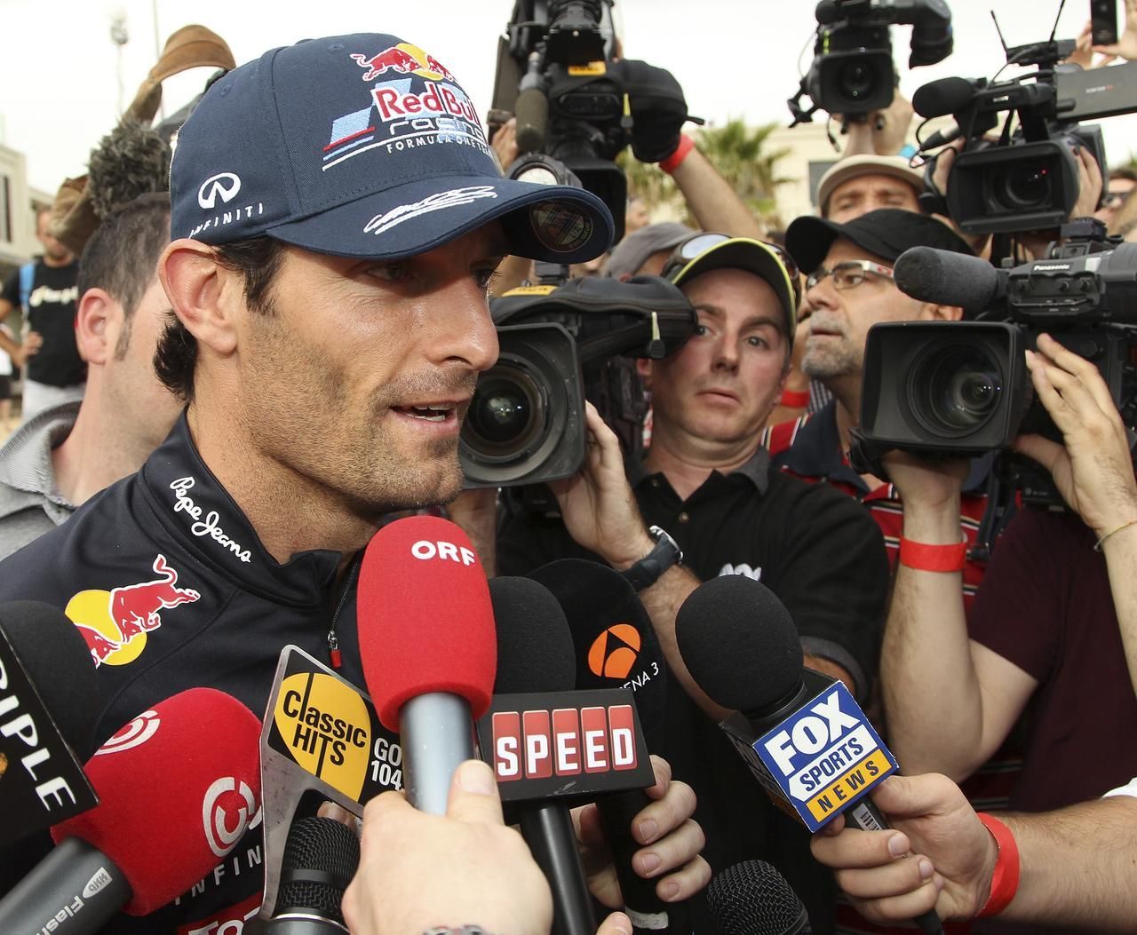F1: Před VC Austrálie (Mark Webber dává rozhovory)