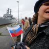 Ruští námořníci opustili Francii, kde se učili s lodí třídy mistral