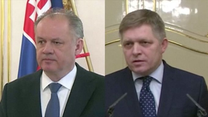 Prezident Kiska se na Slovensku pokouší s opozicí o převrat, tvrdí premiér Fico. Krize vládnutí nastala po vraždě novináře Kuciaka a jeho přítelkyně.