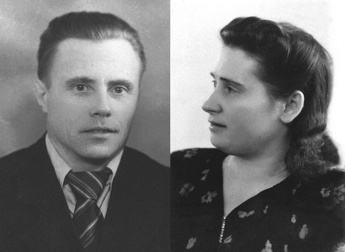 Vladimir a Maria Putinovi, rodiče ruského prezidenta.