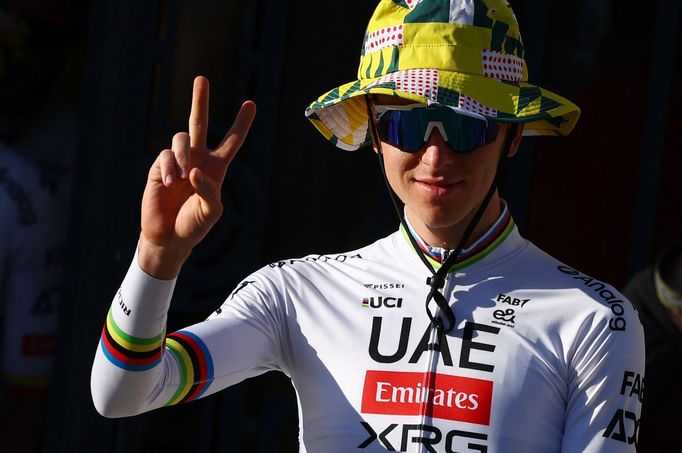 Tadej Pogačar před startem Tour de France 2025