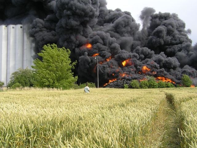 Požár pneumatik
