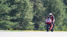 Andrea Dovizioso na Ducati v Grand Prix České republiky třídy MotoGP v Brně 2020