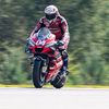 Andrea Dovizioso na Ducati v Grand Prix České republiky třídy MotoGP v Brně 2020