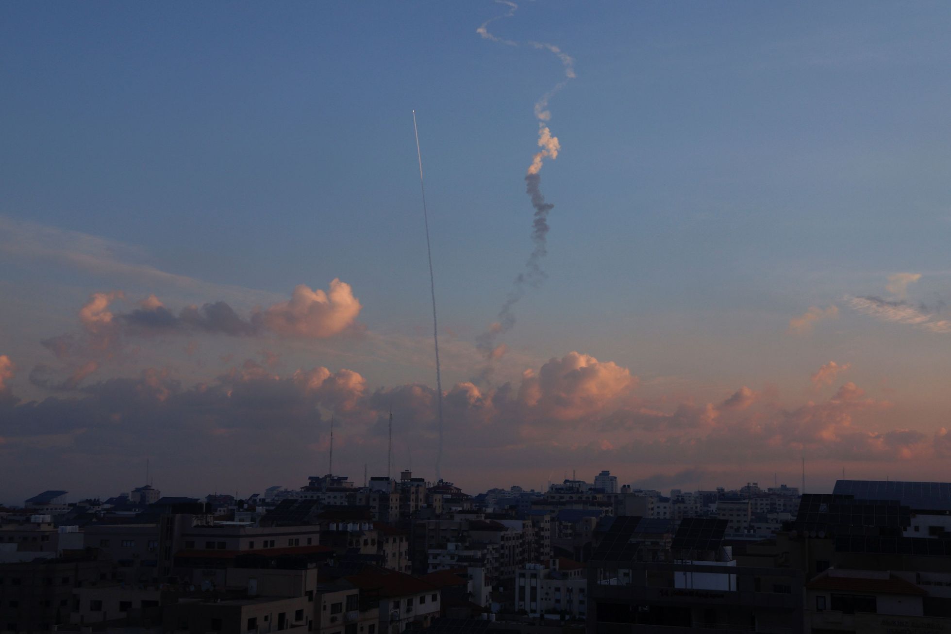 Izrael, Palestina, útok