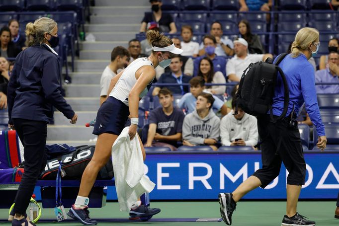 Barbora Krejčíková, osmifinále US Open 2021