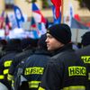 Stávka odborů, protest, demonstrace, pochod