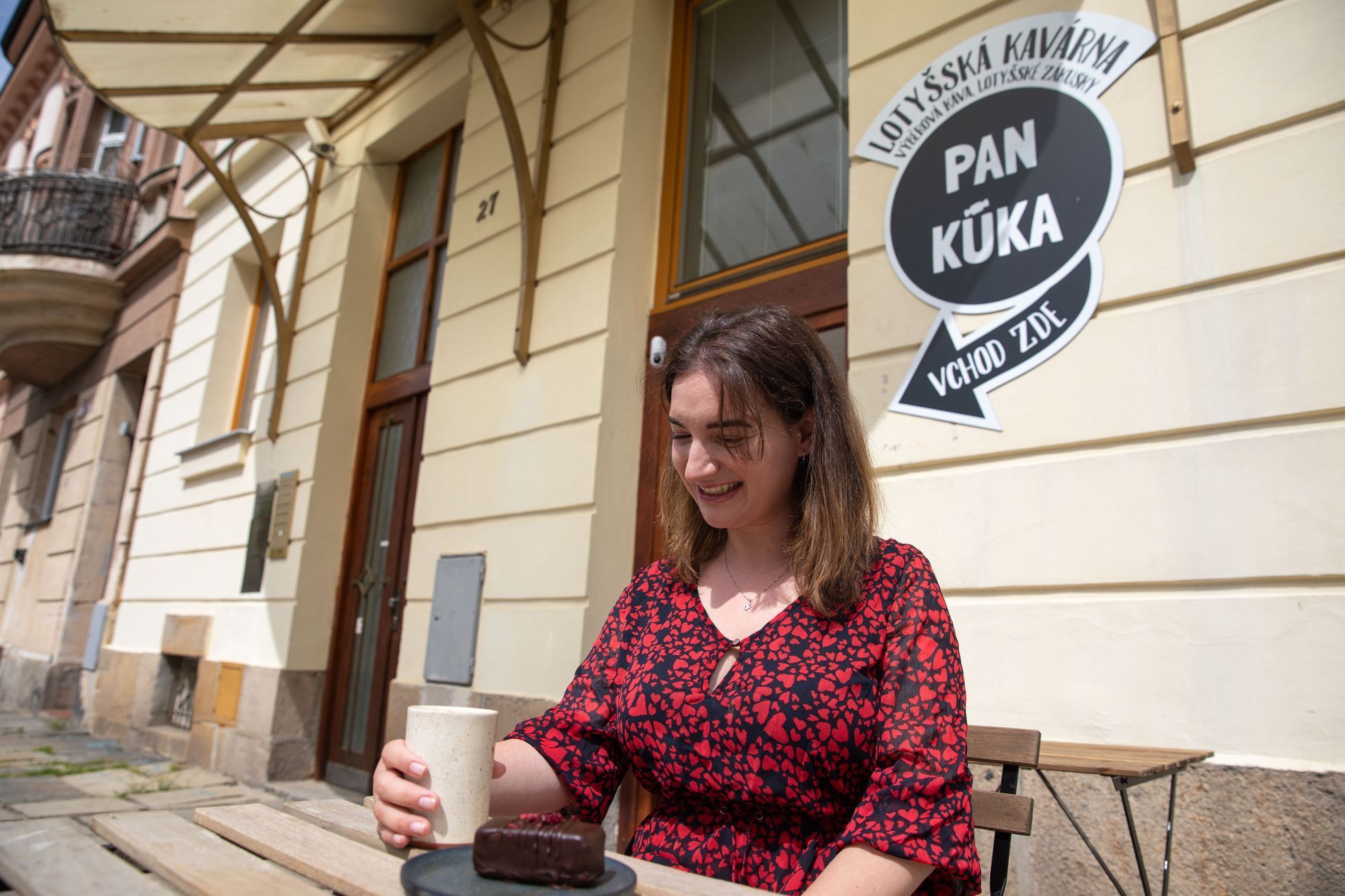 Lotyšská Kavárna Pankuka v Plzni