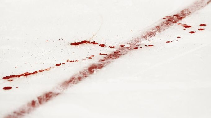 Krev na ledě - ilustrační foto