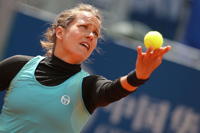 Barbora Strýcová na Prague Open 2017