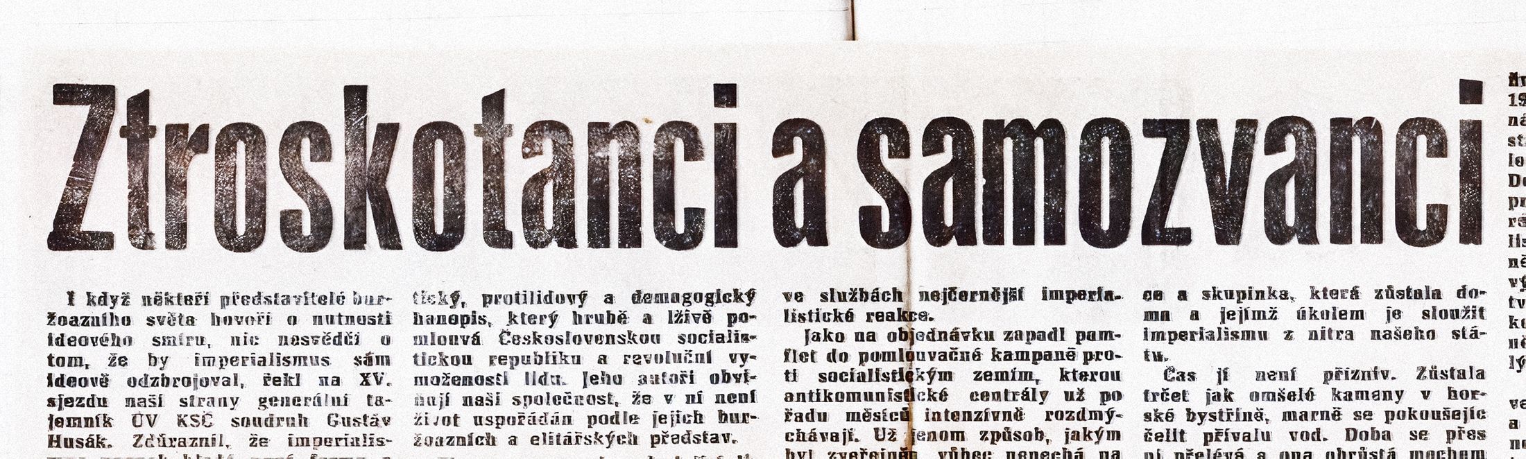 Jednorázové užití / Fotogalerie / Uplynulo 100 let od založení KSČ