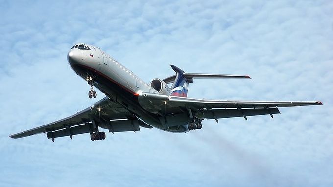 TU-154 - Ilustrační foto
