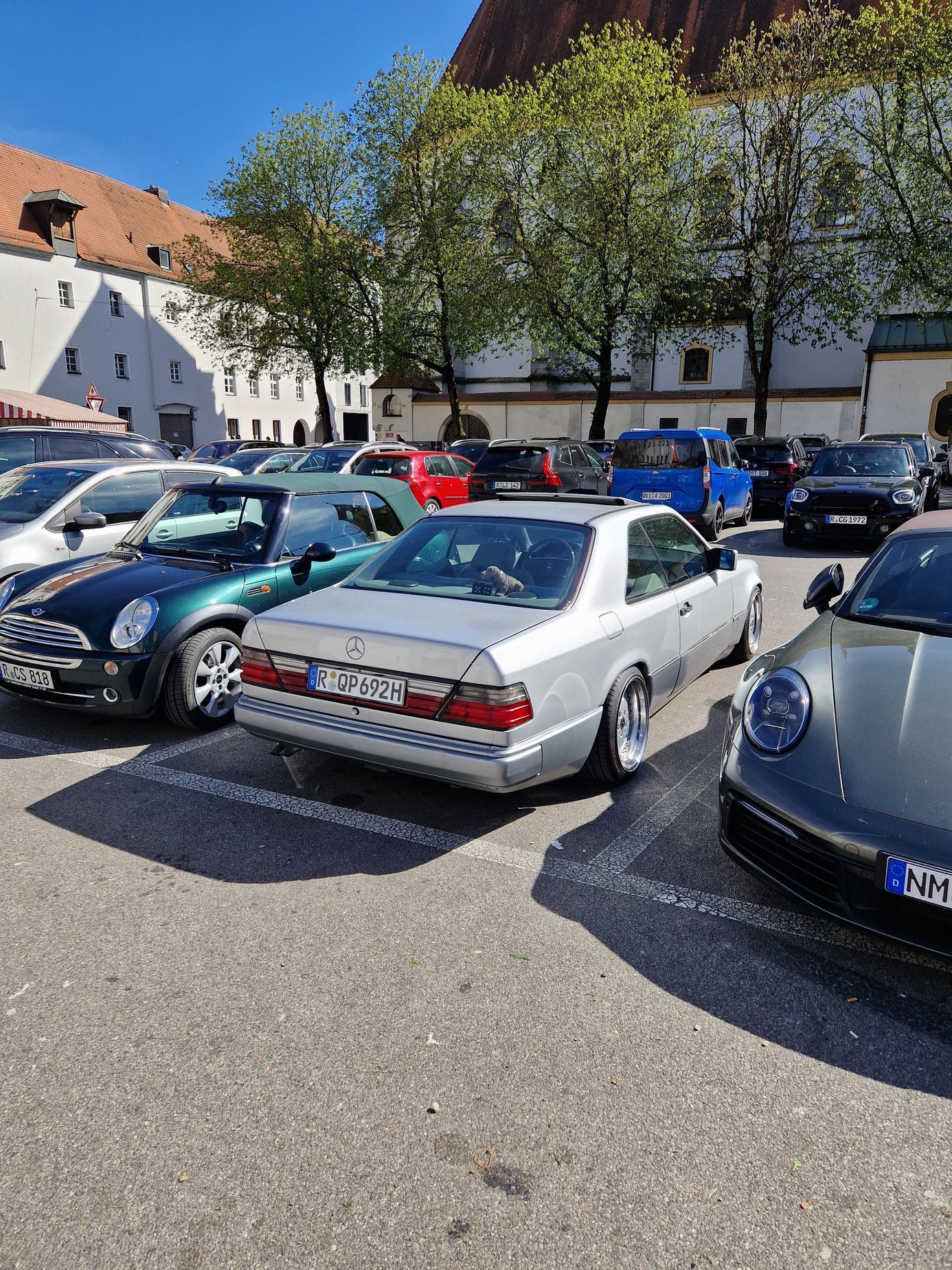 auta na evropských silnicích