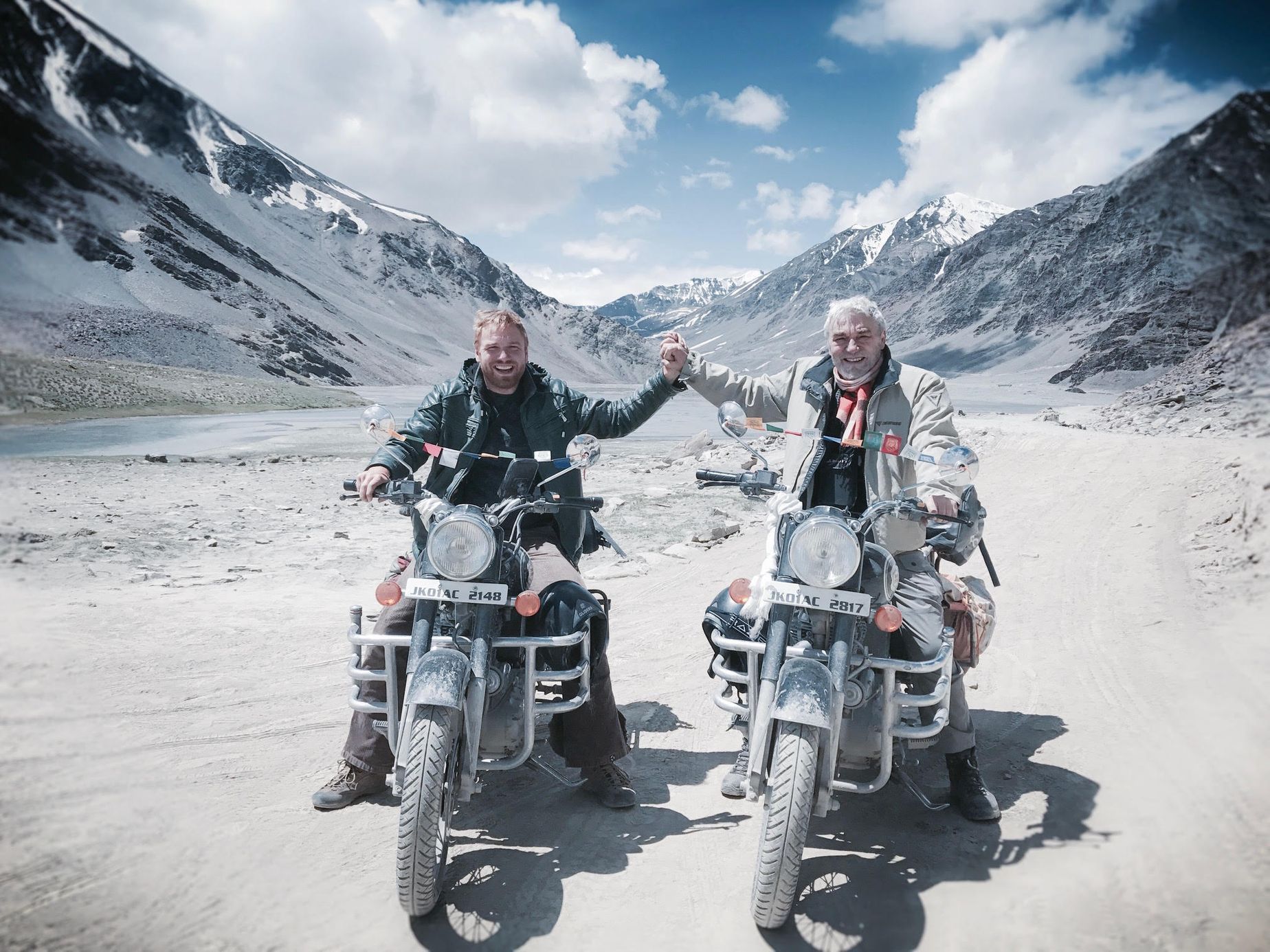 Jan Látal vzal otce do Himálaje na motorky