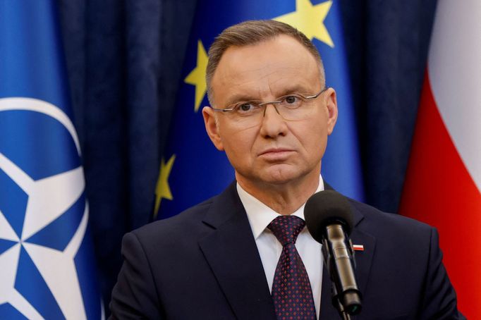 Polský prezident Andrzej Duda.