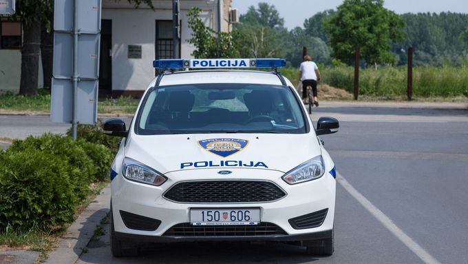 Chorvatská policie, ilustrační foto.