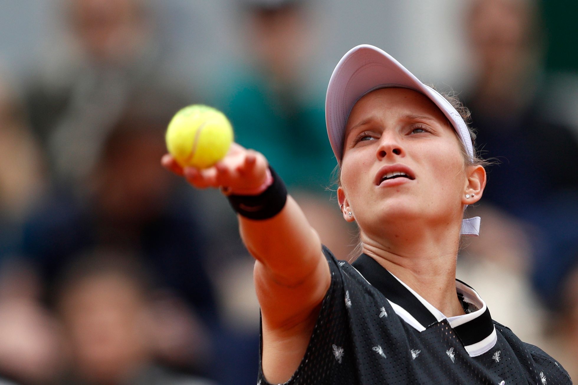 Markéta Vondroušová ve finále French Open 2019
