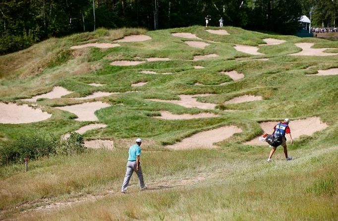 Tiger Woods na PGA Championship v Whistling Straits