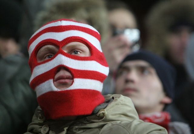 Fanoušci Spartaku Moskva