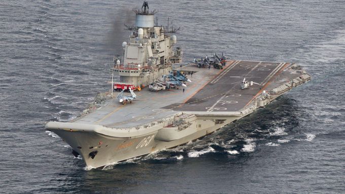 Sýrii jako první opustí námořní flotila, v jejímž čele bude letadlová loď Admirál Kuzněcov.