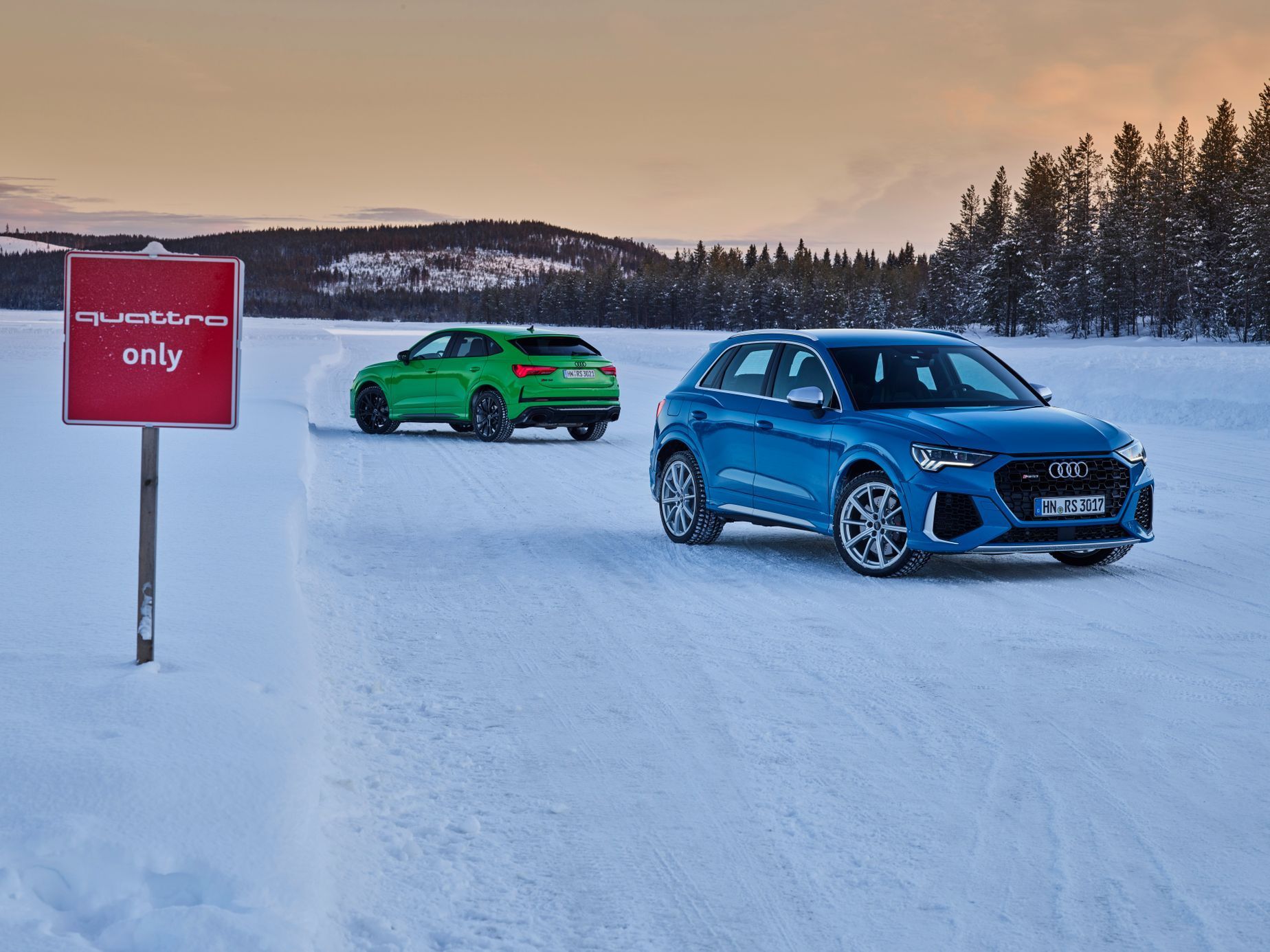 Audi RS Q3 Švédsko 2020
