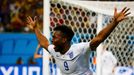 England's Daniel Sturridge celebrates his goal against Italy during their 2014 World Cup Group D soccer match at the Amazonia arena in Manaus June 14, 2014. REUTERS/Kai P