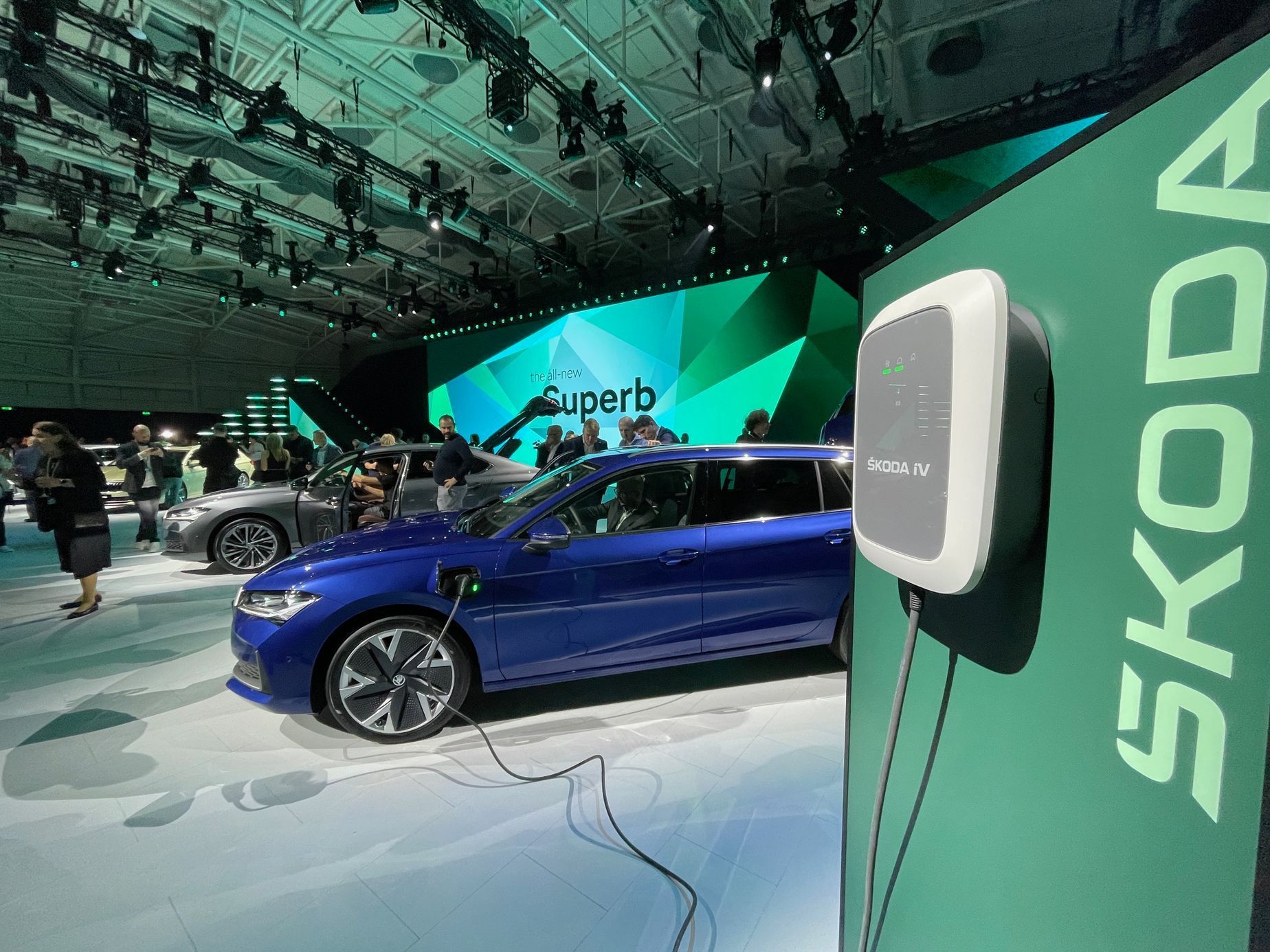 Škoda Superb premiéra Dolní Břežany 2.listopadu 2023