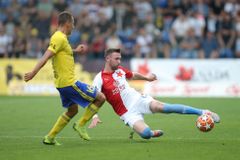 Živě: Zlín - Slavia 0:1. Sešívaní se na první výhru v sezóně pořádně nadřeli