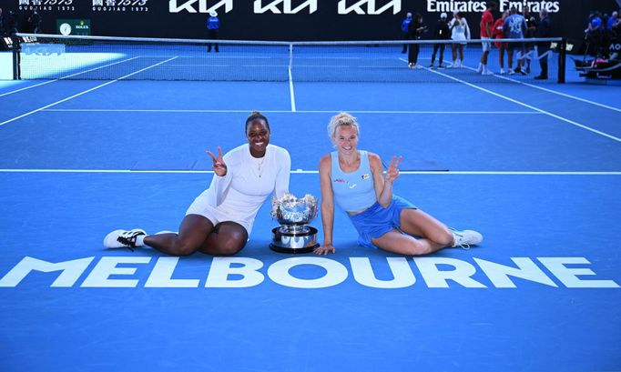 Kateřina Siniaková a Taylor Townsendová