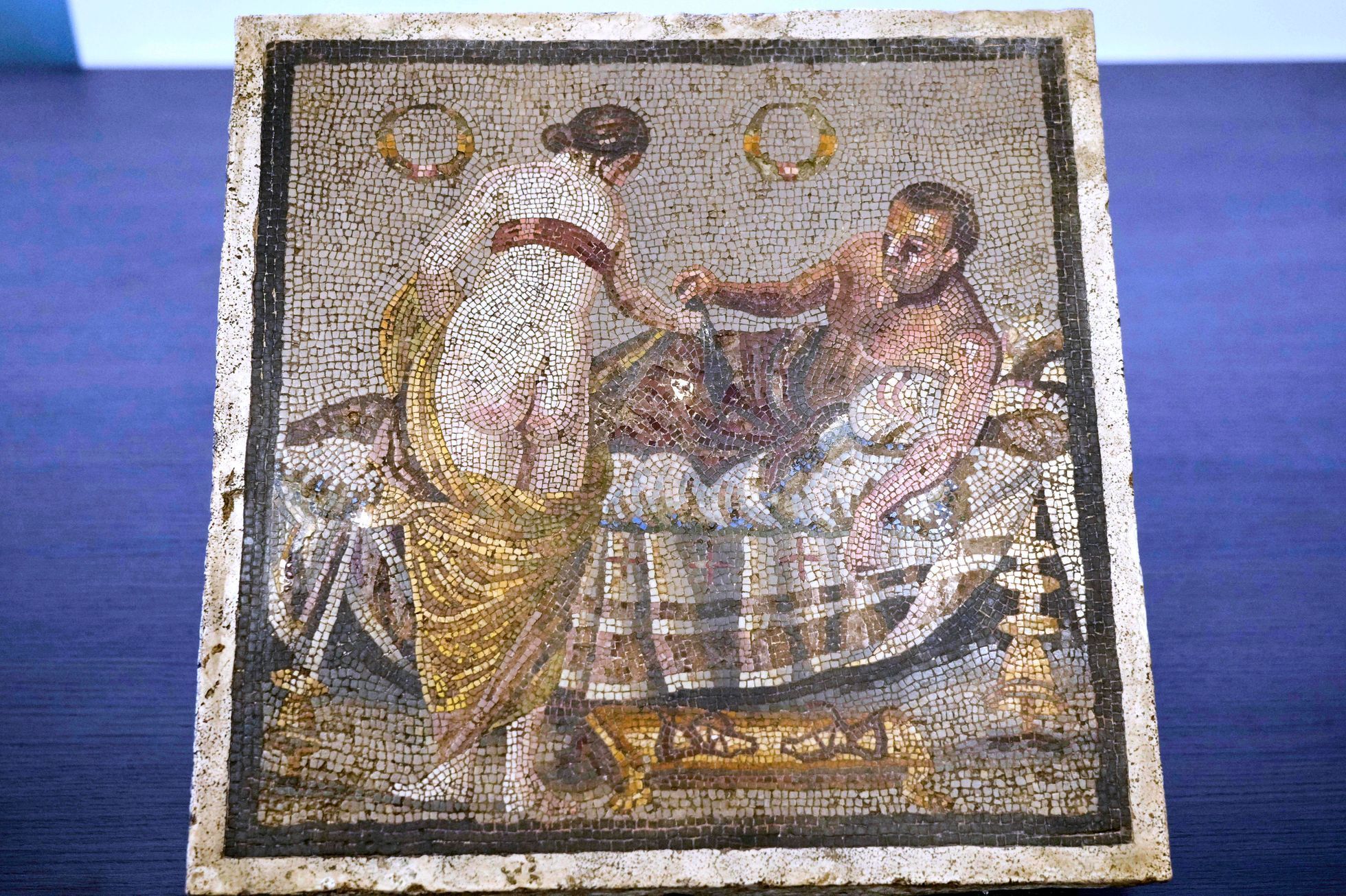 Pompeje, Itálie, mozaika, erotika, návrat, Německo, loupež
