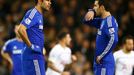 PL, Tottenham - Chelsea: Diego Costa a Cesc Fabregas