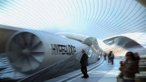 Proběhl úspěšný test cestování budoucnosti. Hyperloop zrychlil z nuly na sto mil za 1,1 vteřiny