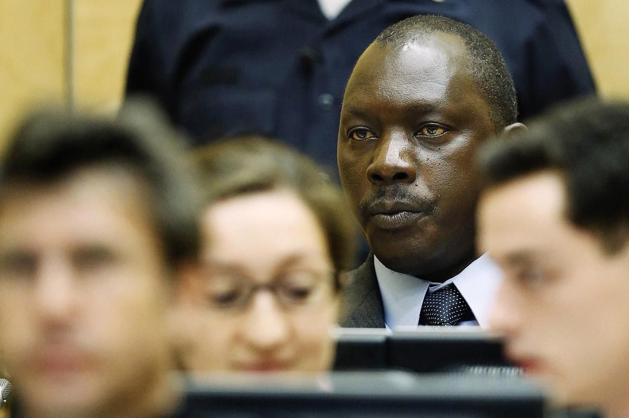 Bývalý velitel konžských milic Thomas Lubanga v Haagu
