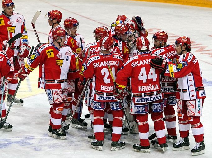 Hráči Slavie Praha porazili HC Slovan Ústecké lvy 6:0.