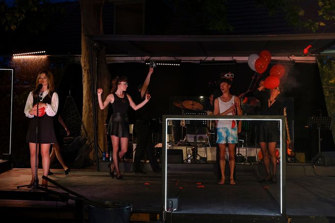 Snímek z inscenace Marta.