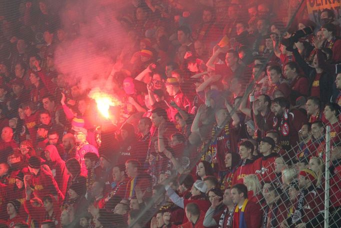 Sparta - Plzeň (fanoušci Sparty)